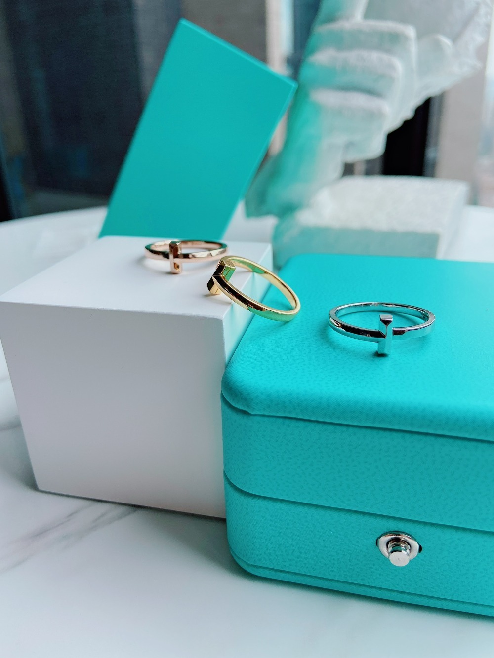 티*니 T1 뉴 큐빅 클로즈드 링