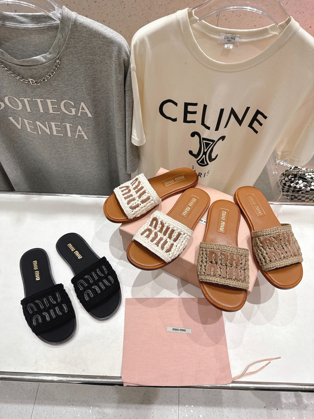 미*미* 26ss 신상 플랫 샌들