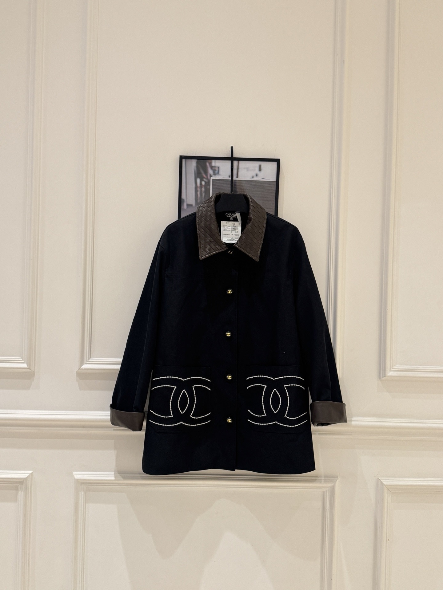 샤* 25 신상 빈티지 모피 칼라 아우터