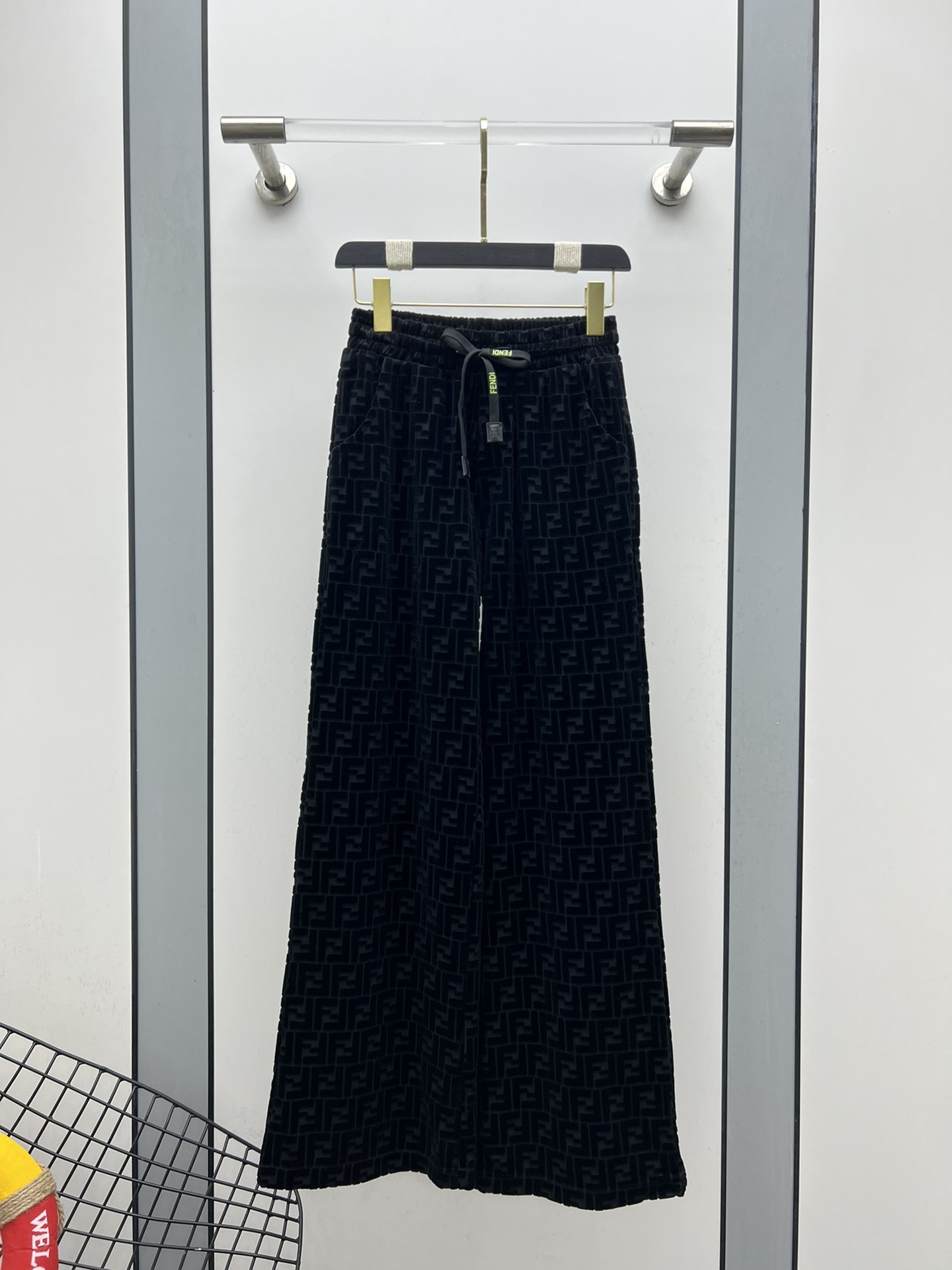 펜* 신상 벨벳 와이드 팬츠