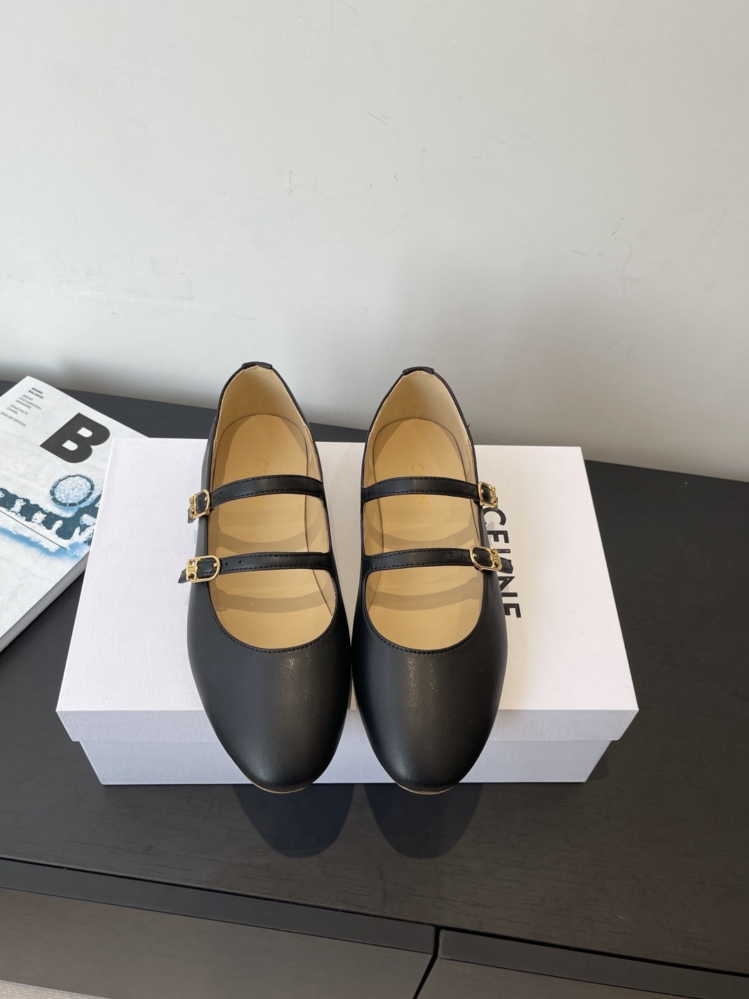 셀*느 신상 메리제인 플랫