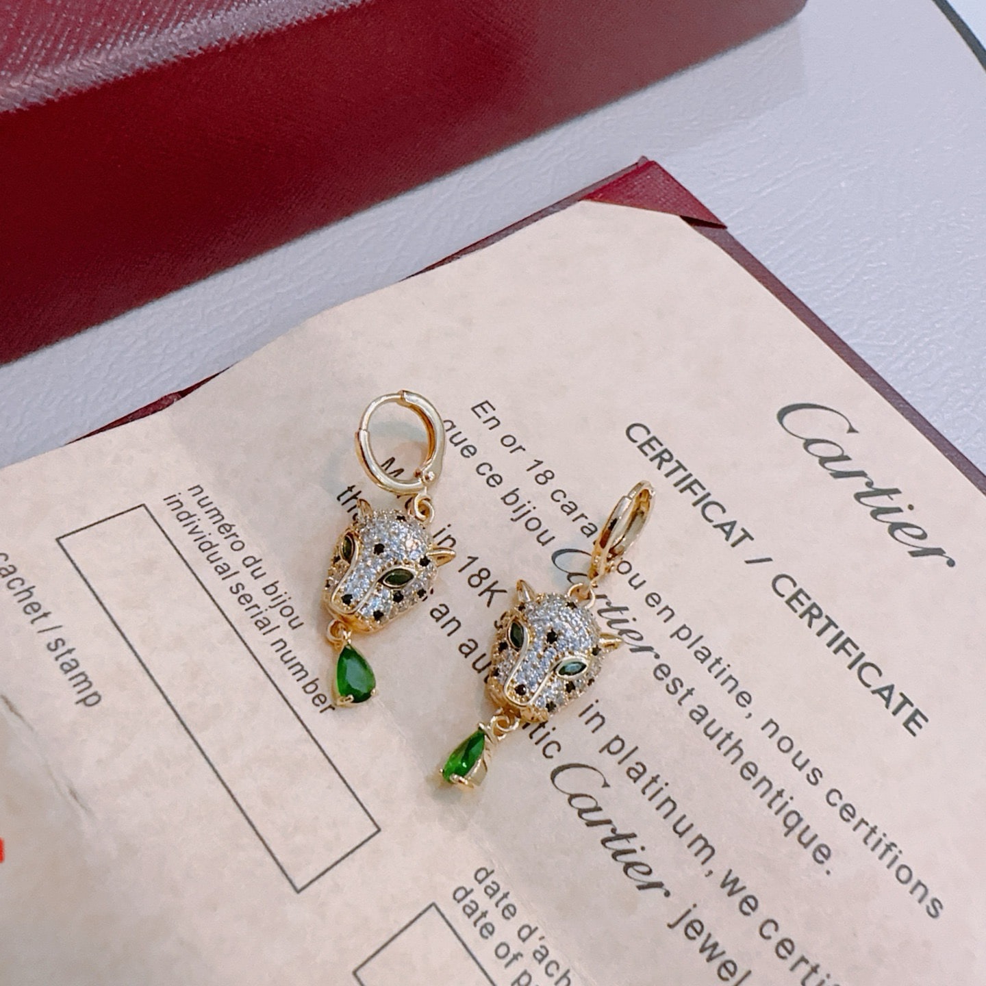 까*띠에 귀걸이