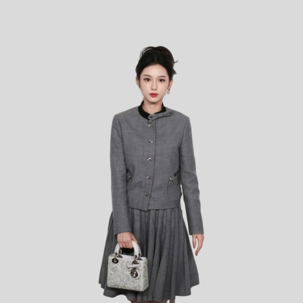 디올 크롭 재킷, 스커트