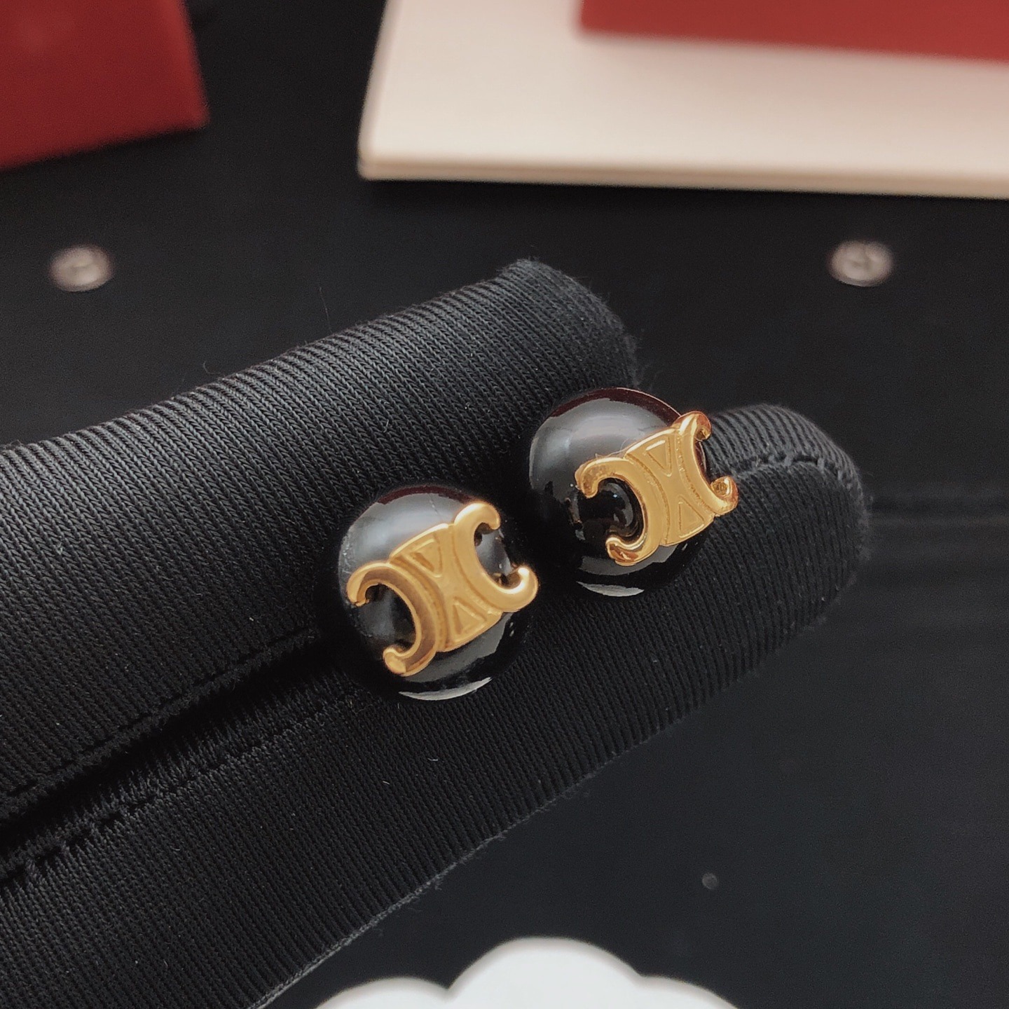 셀*느 신상 블랙펄 이어링