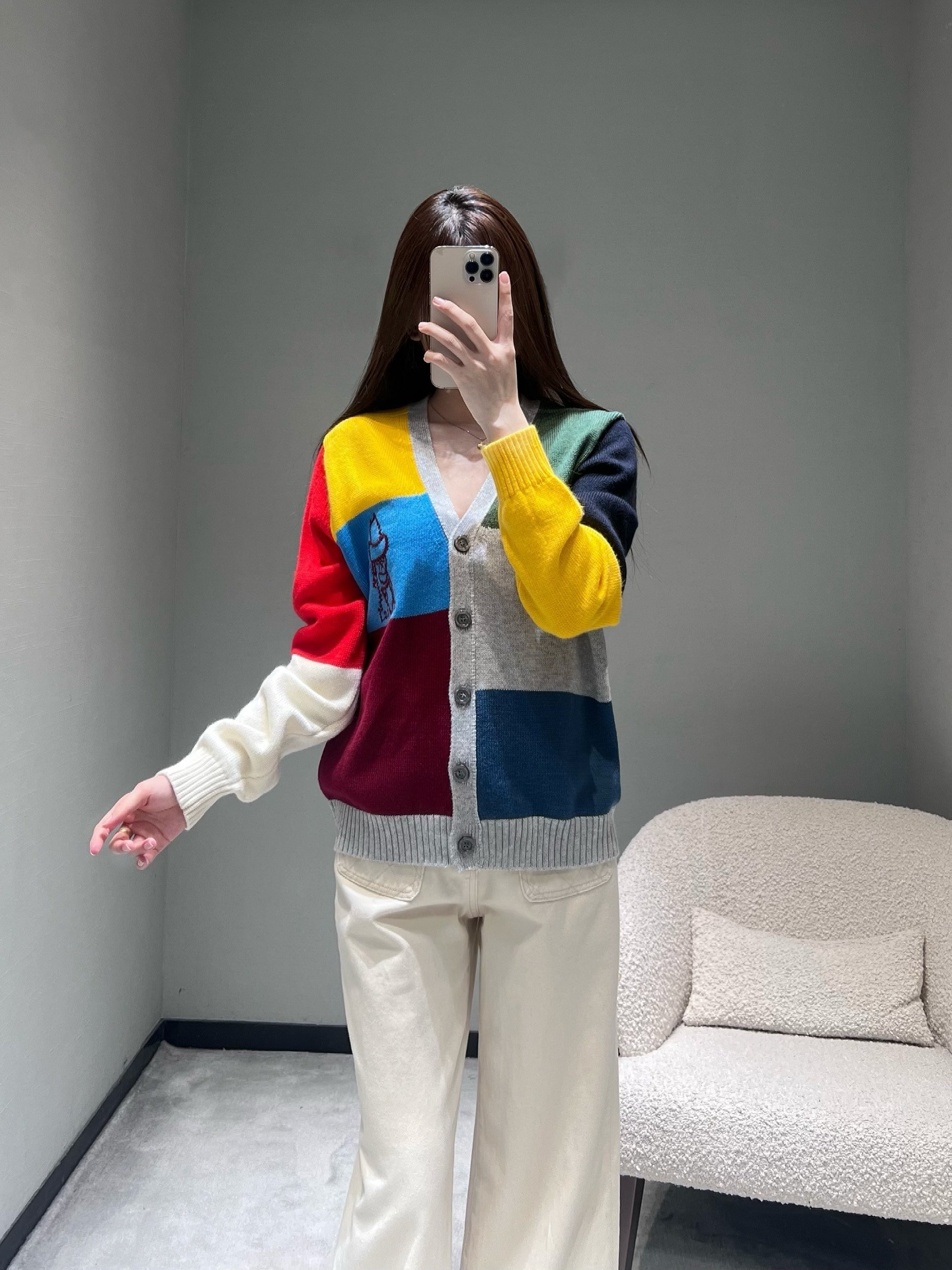 구* 26SS 초봄 신상 컬러 니트 가디건