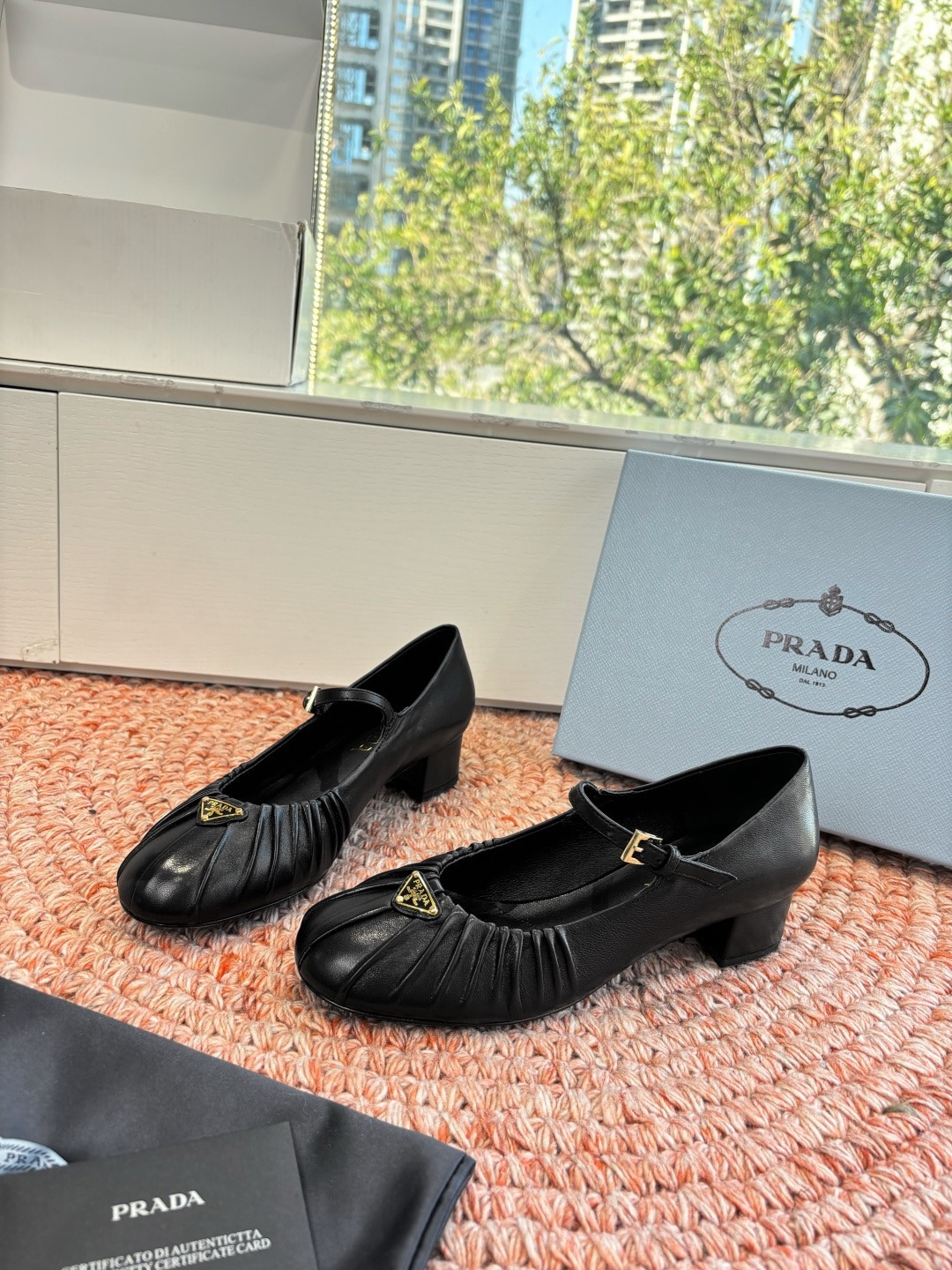 프*다 26WF 신상 통굽 메리제인 단화