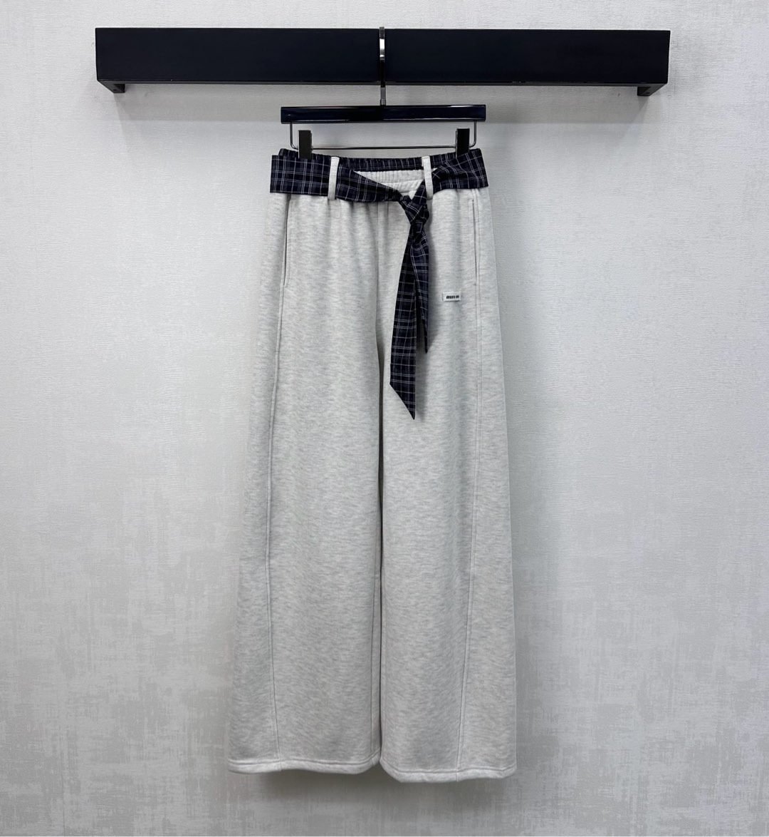미*미* 25 신상 체크 스트링 기모 팬츠
