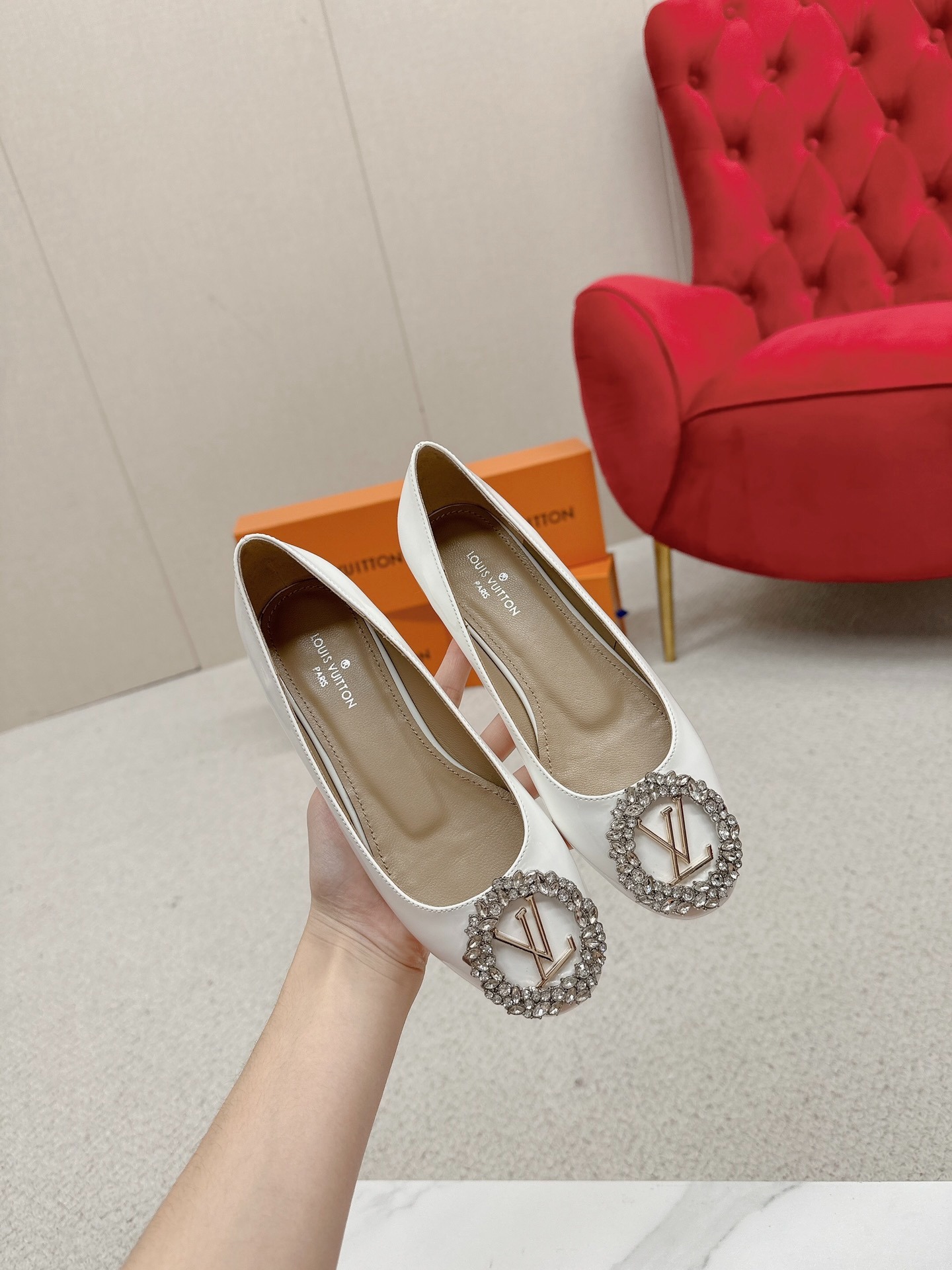 루*비통 클래식 스틸레토 힐