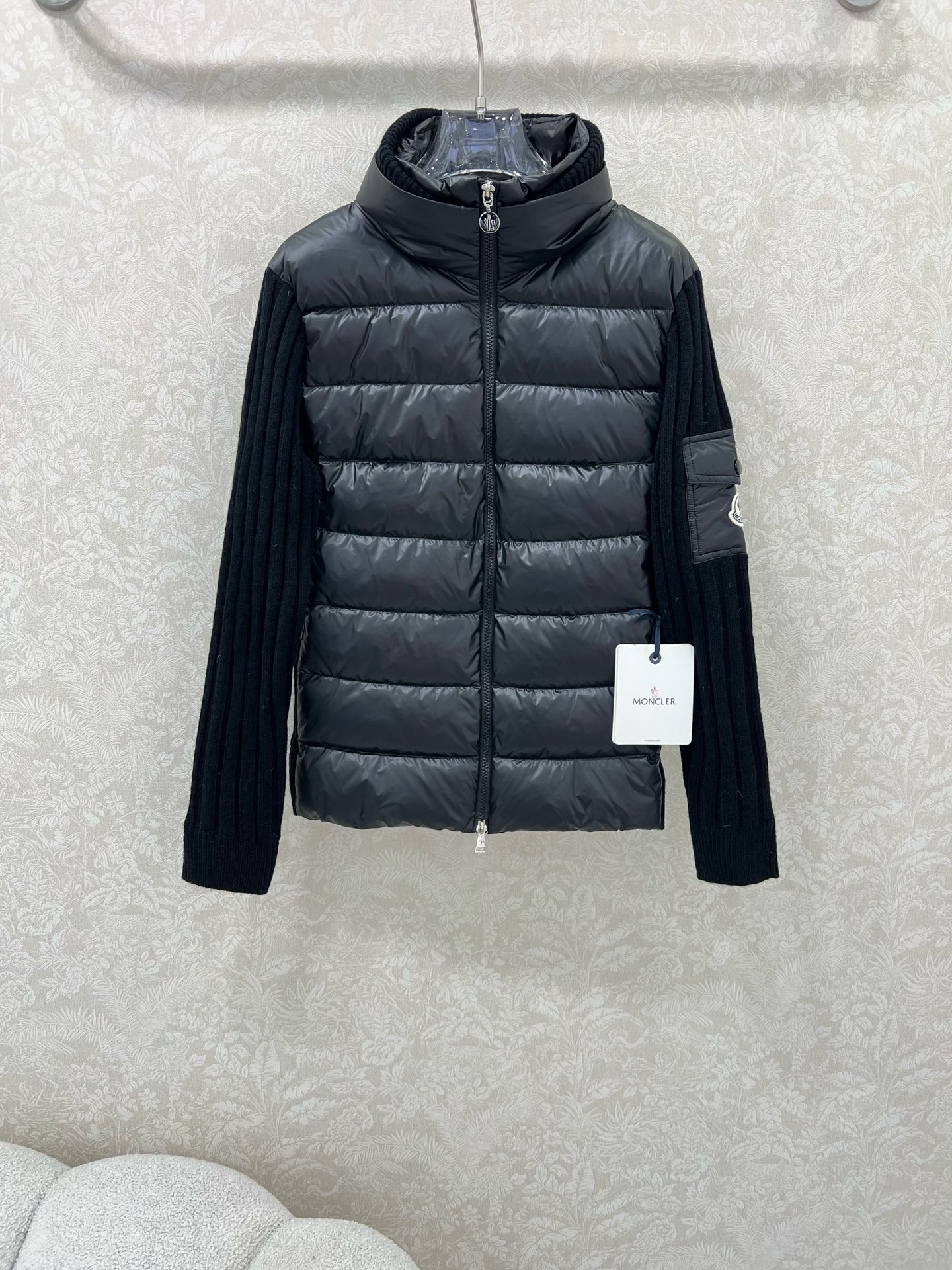 몽*레르 25 신상 트리콧 니트 패딩