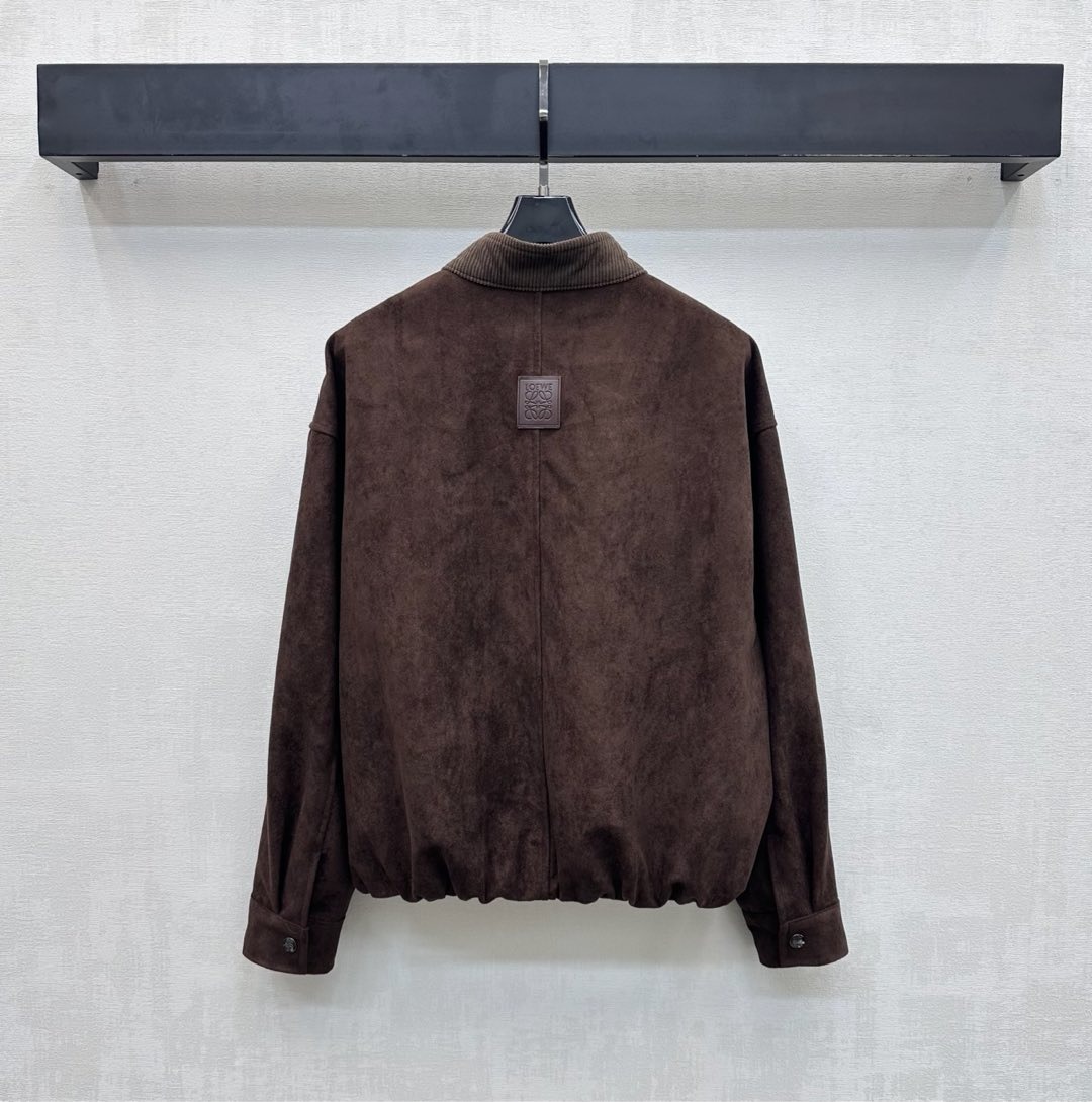 로*베 25 신상 스웨이드 점퍼