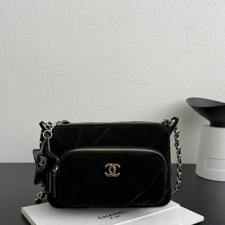 샤넬 코코네쥬 별 참 체인 미니백