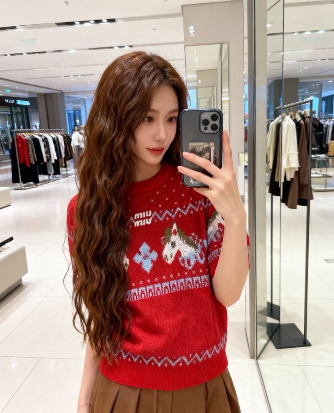 미*미* 26 신상 라운드 반팔 니트