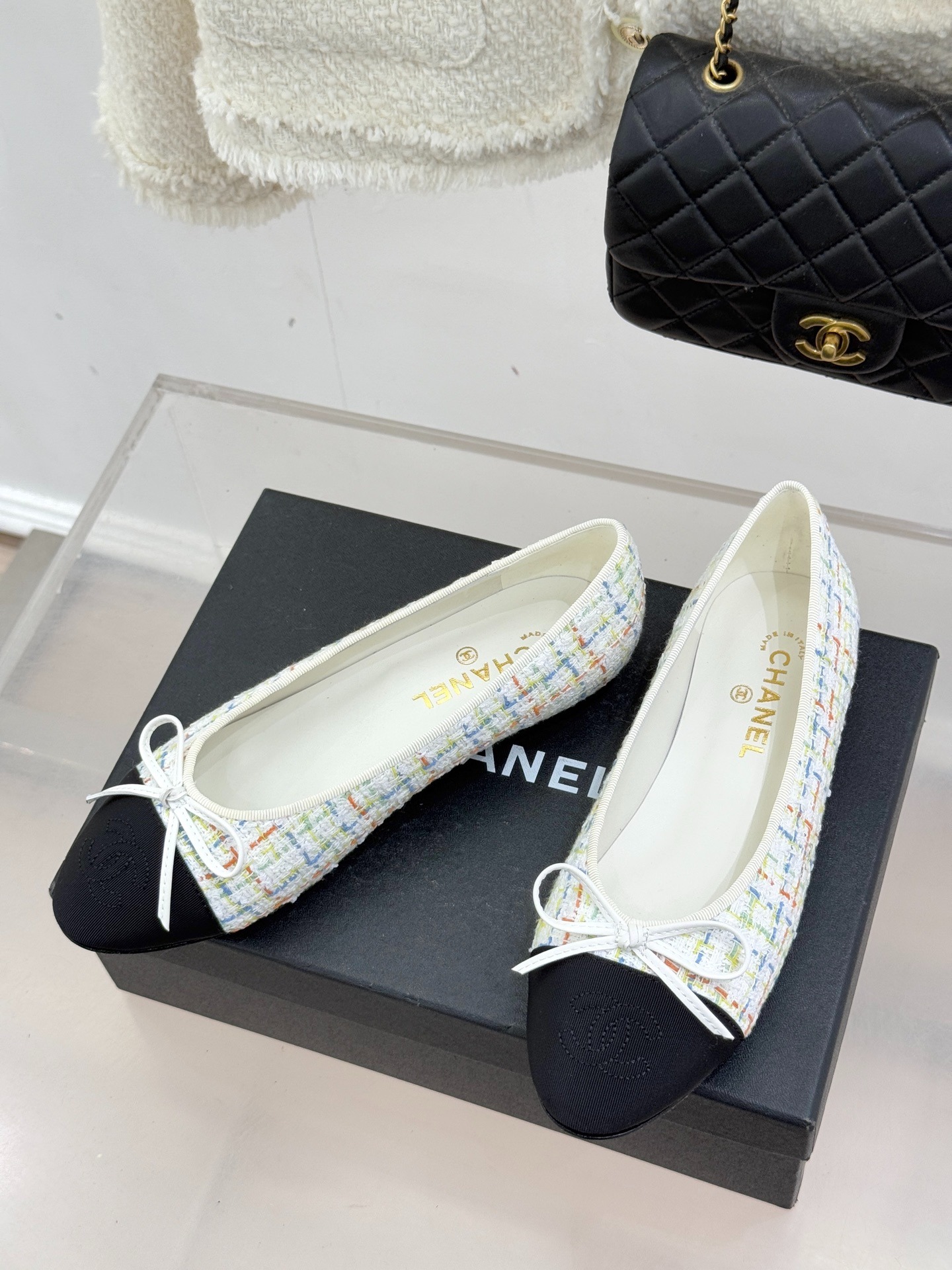 샤* 플랫 발레 슈즈