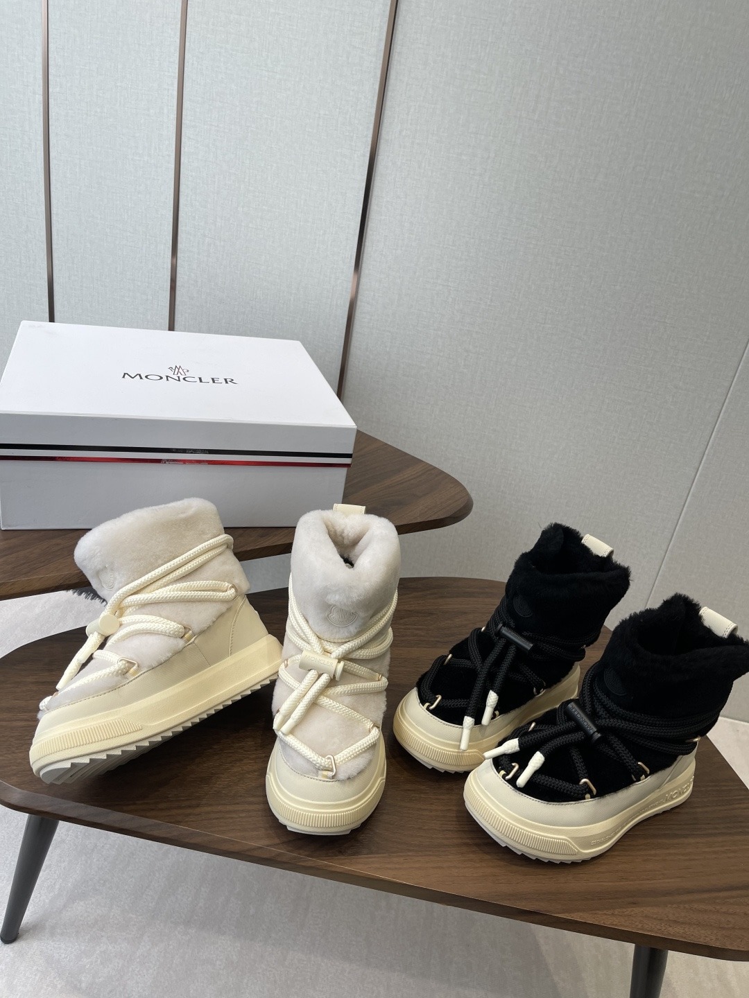 몽*레르 25 신상 양털 스키부츠