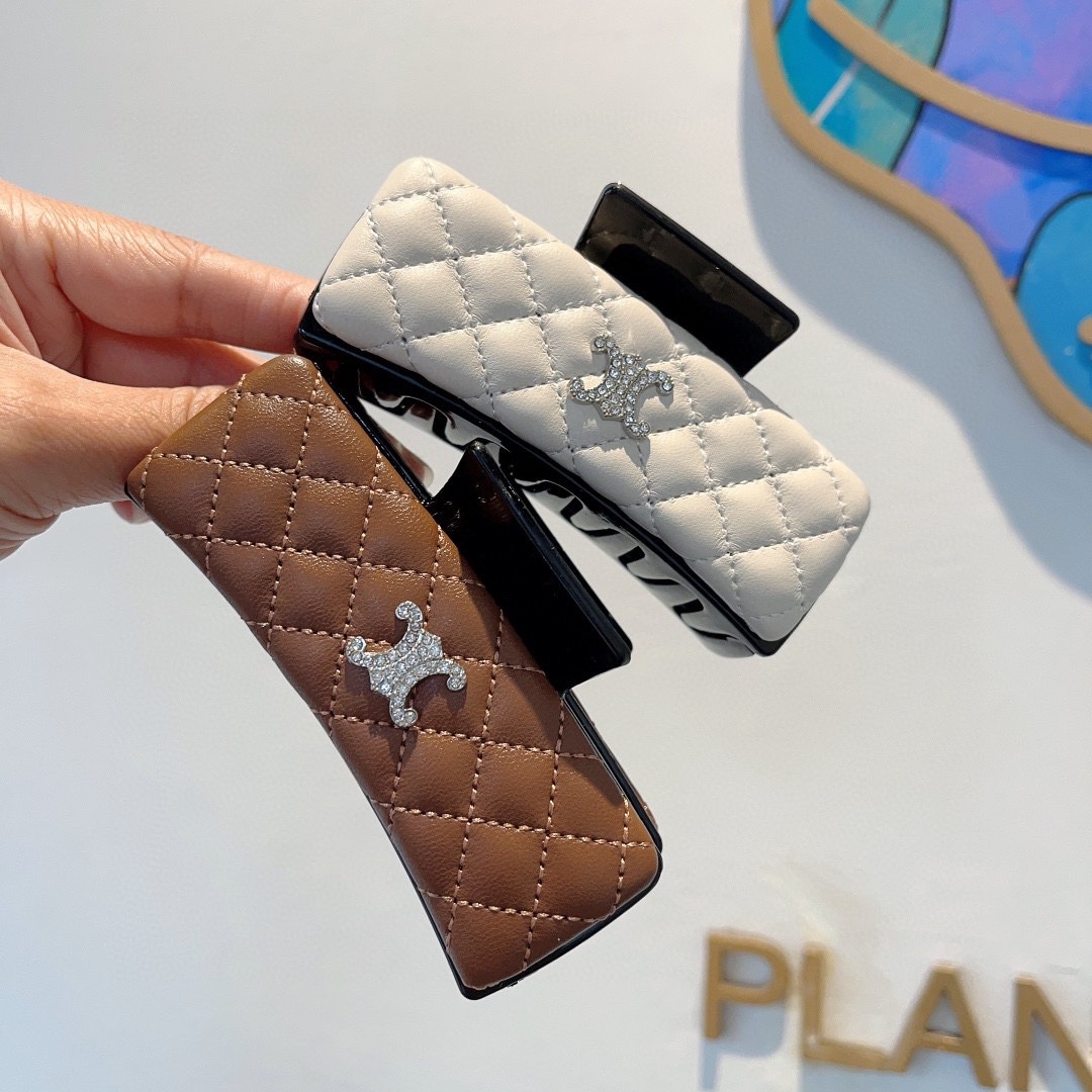 셀*느 신상 빈티지 그립톡 집게핀