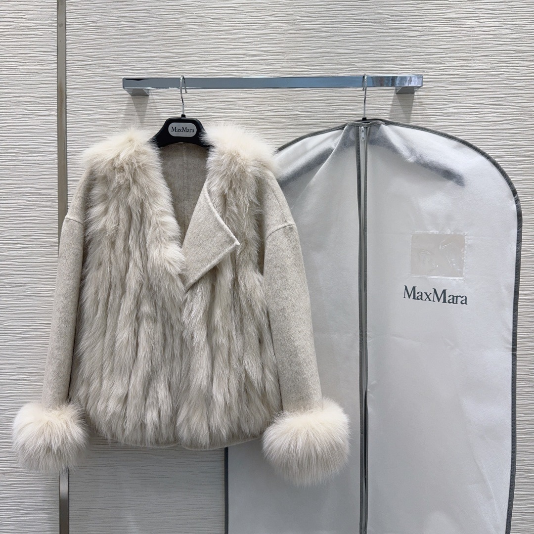 막*마라 리버시블 캐시미어 코트