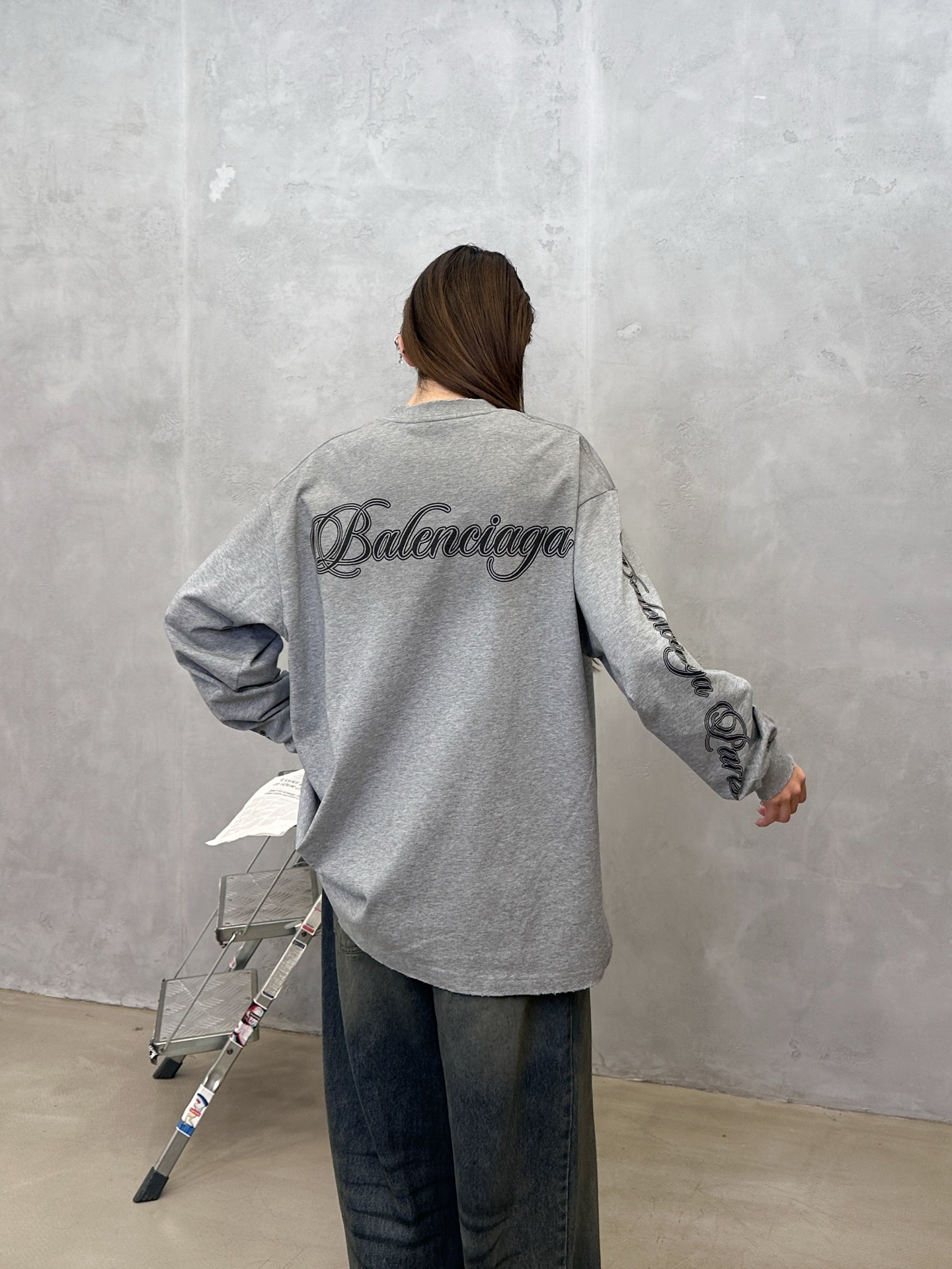 발*시아가 신상 긴팔 티셔츠