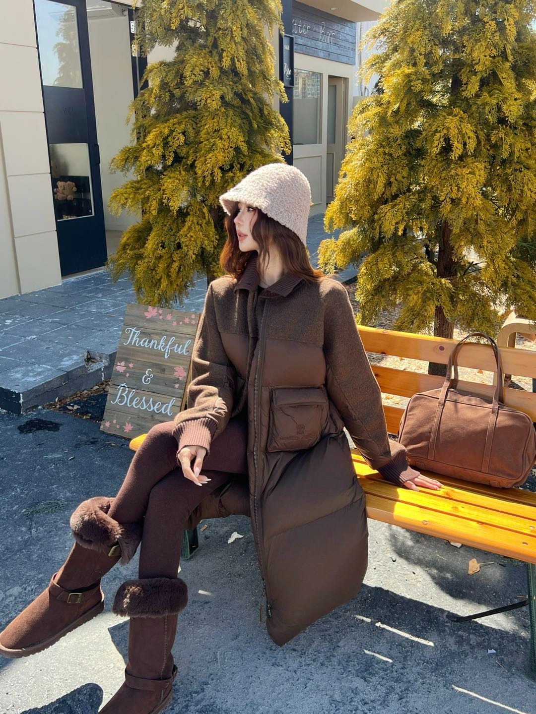 브*넬로쿠치넬리 신상 스탠드카라 롱패딩