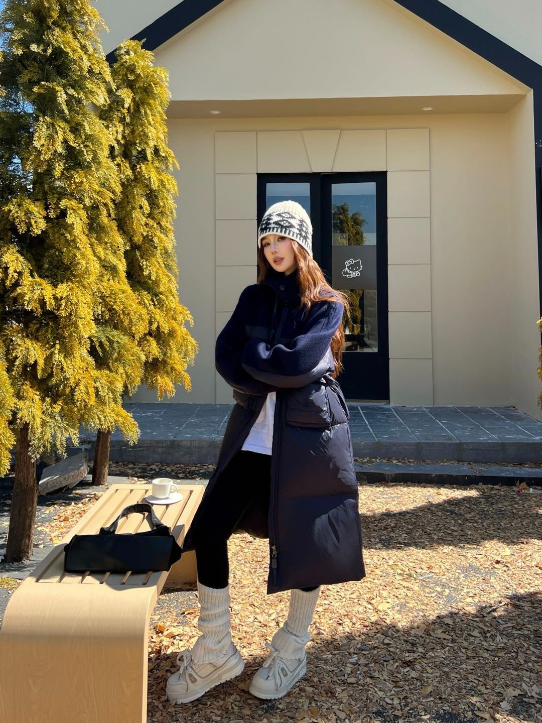 브*넬로쿠치넬리 신상 스탠드카라 롱패딩