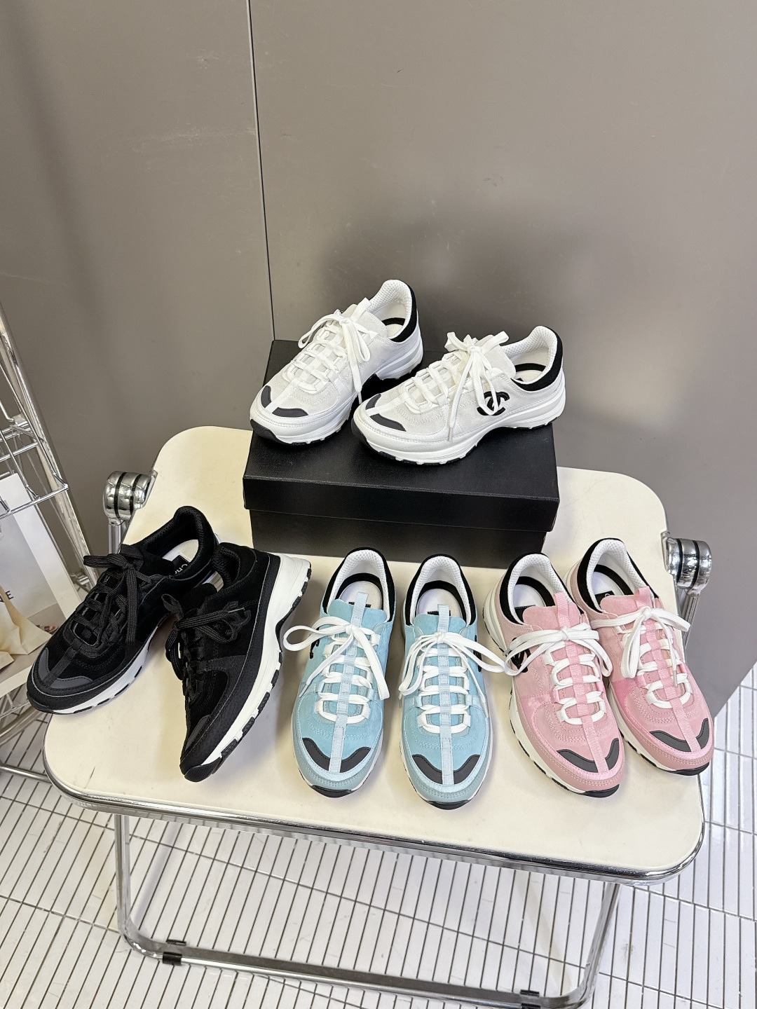 샤* 신상 더블C 스니커즈 운동화