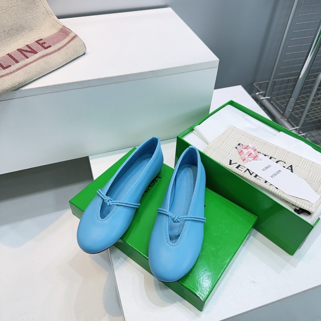 보*가베네타 26 신상 플랫 메리제인 단화