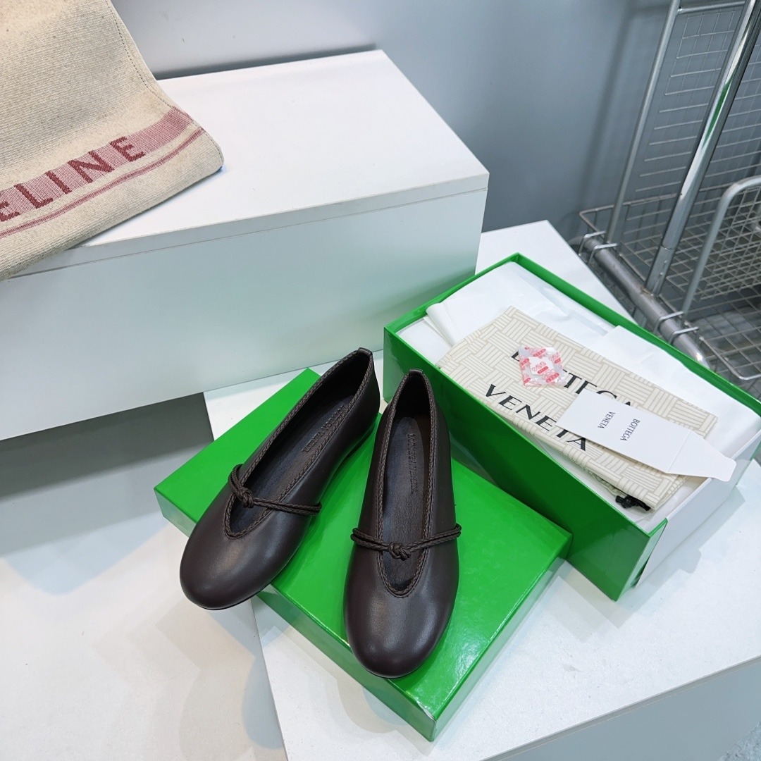 보*가베네타 26 신상 플랫 메리제인 단화