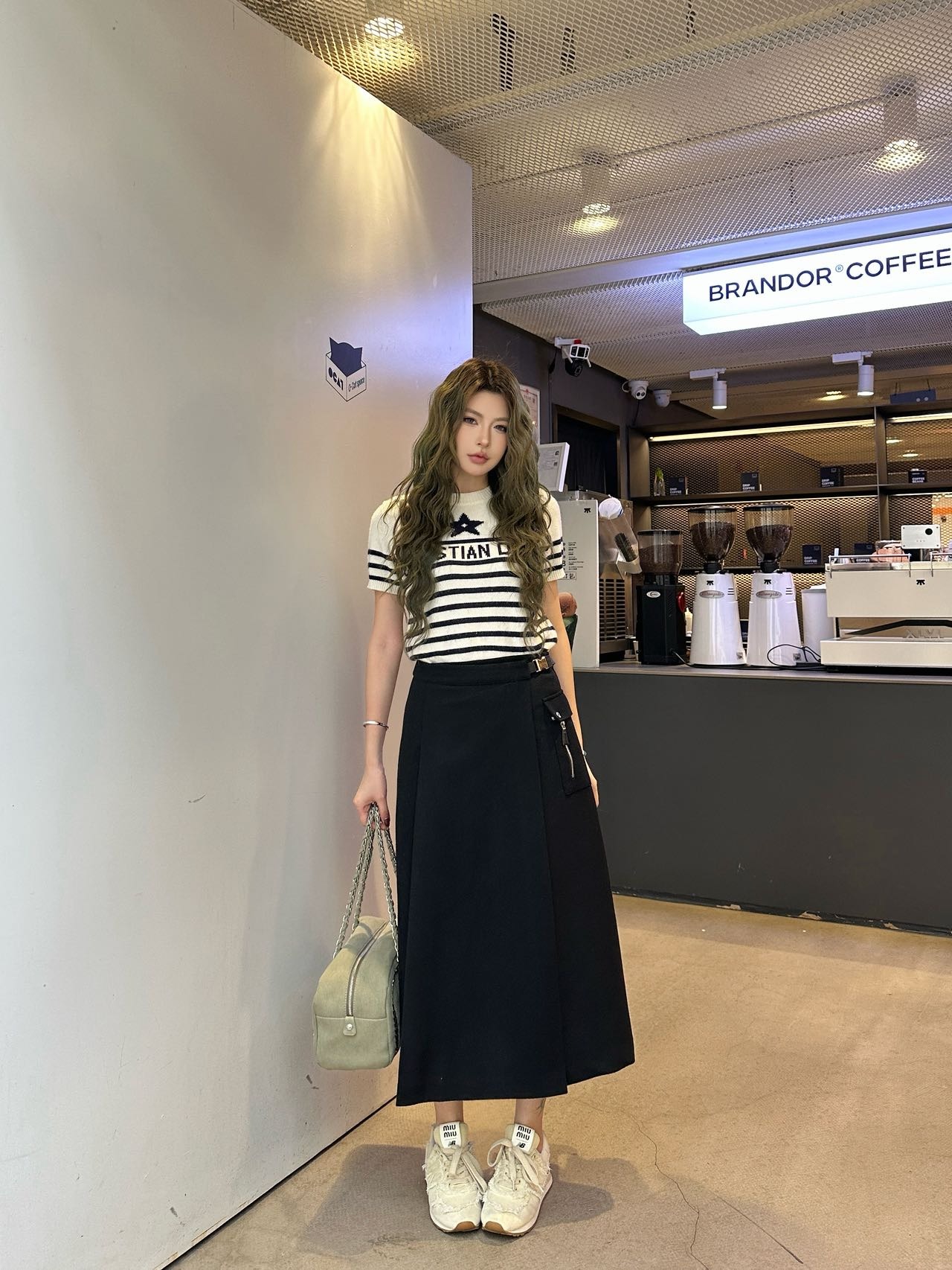 디*5 신상 버클 플리츠 스커트