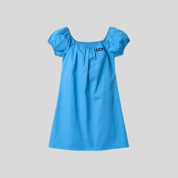 미우미우 포플린 미니드레스