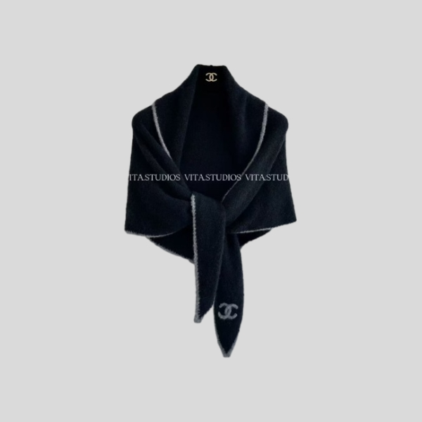샤넬 캐시미어 숄