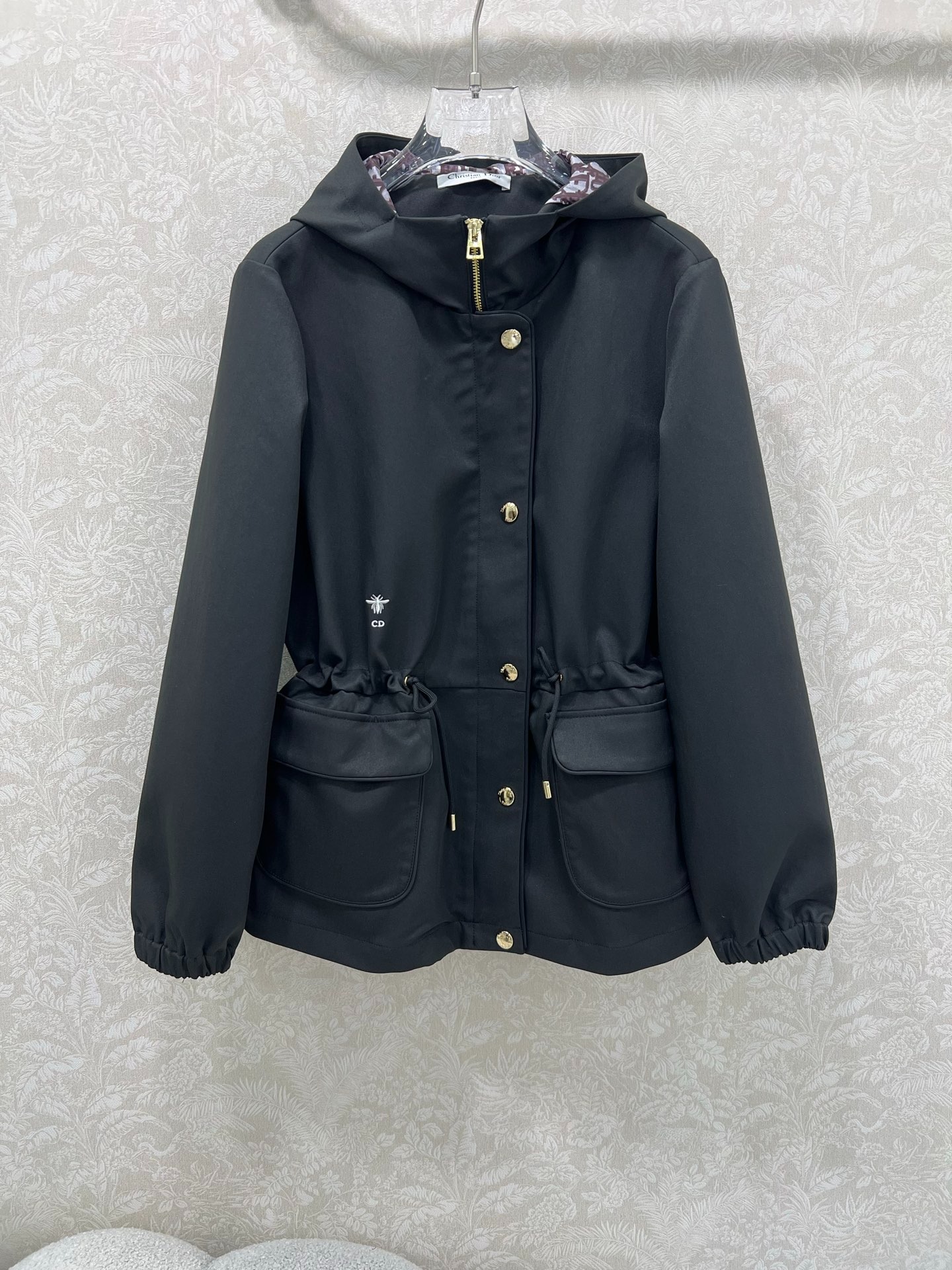 디* 25 신상 후드 스트링 트렌치코트