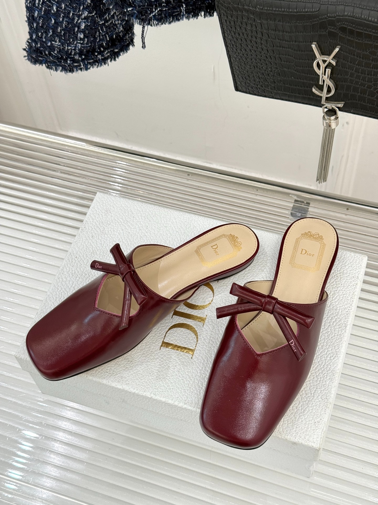 디* 26WF 봄 신상 리본 백팩 세미슬리퍼