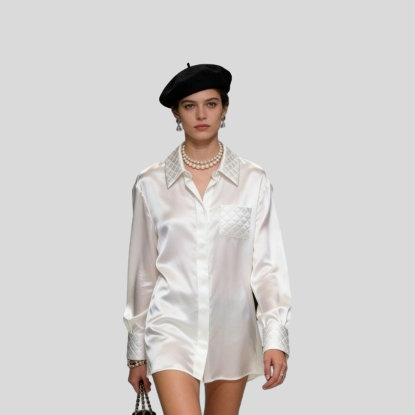 샤넬 다이아몬드 패턴 셔츠