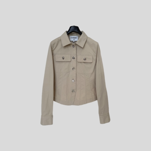 샤넬 데님 자켓