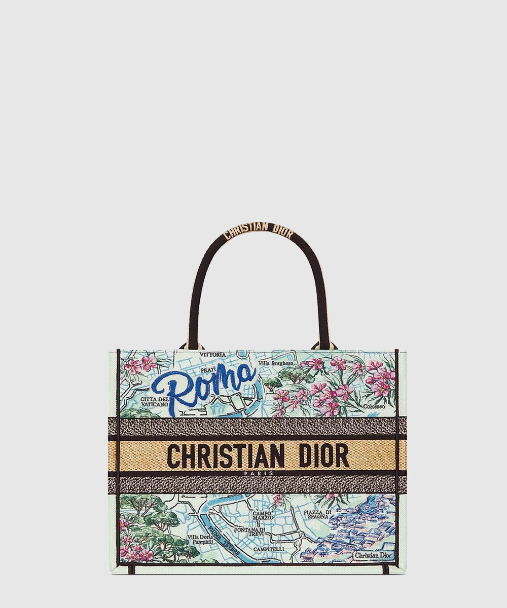 디올 북 토트백 미듐 M1296