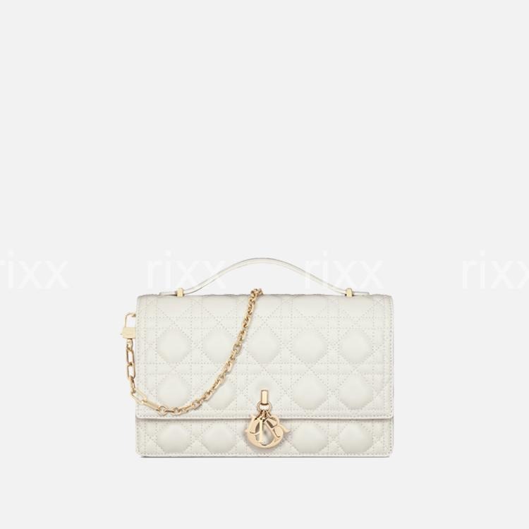 디올 My Dior 탑 핸들백 라떼 