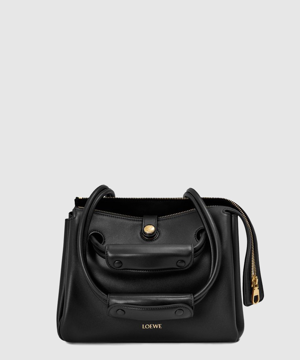 로에베 스몰 마드리드백 유연한 카프스킨