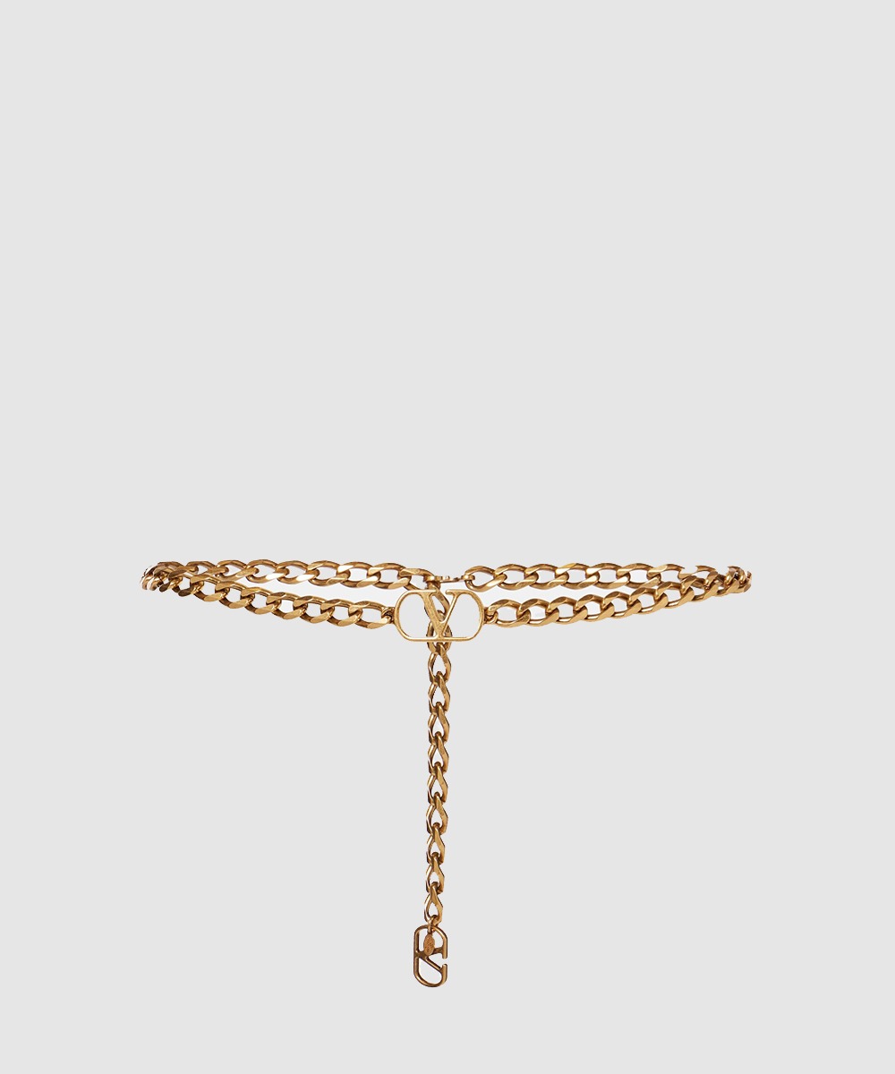 발렌티노 브이로고 체인벨트