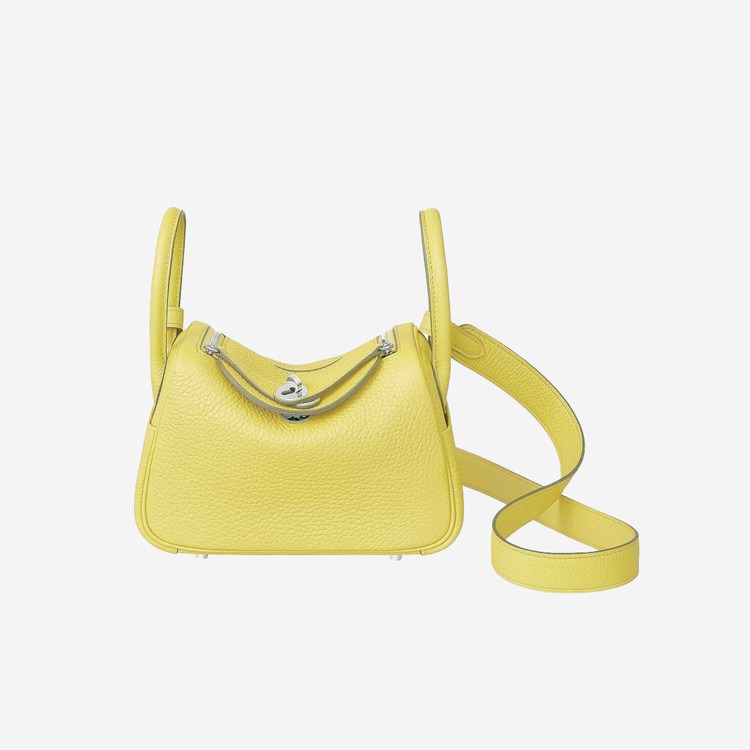 에르메스 린디 미니 Jaune poussin (Clemence) 