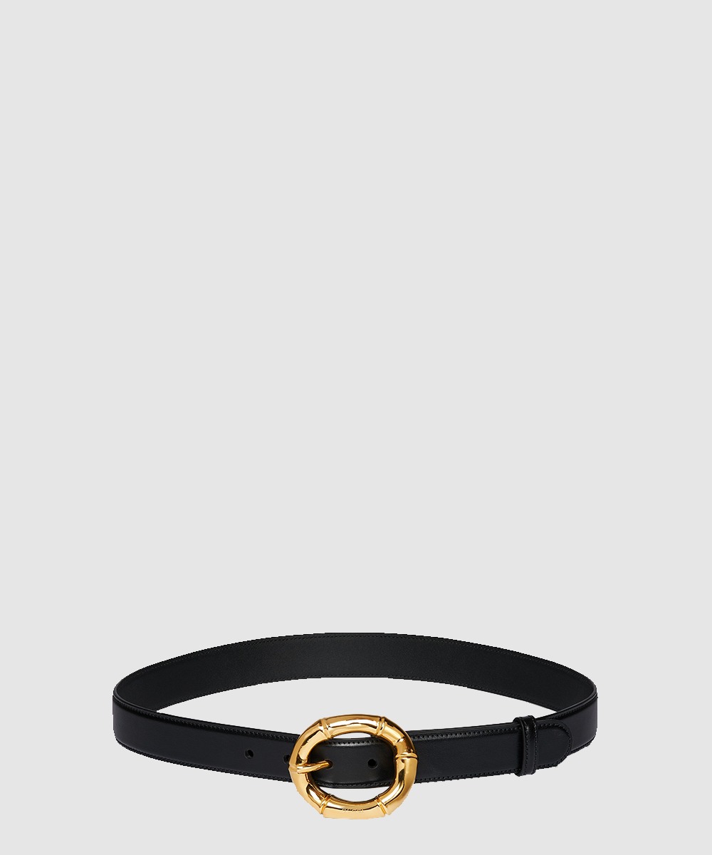 구찌 대나무 원형 버클 벨트 828270