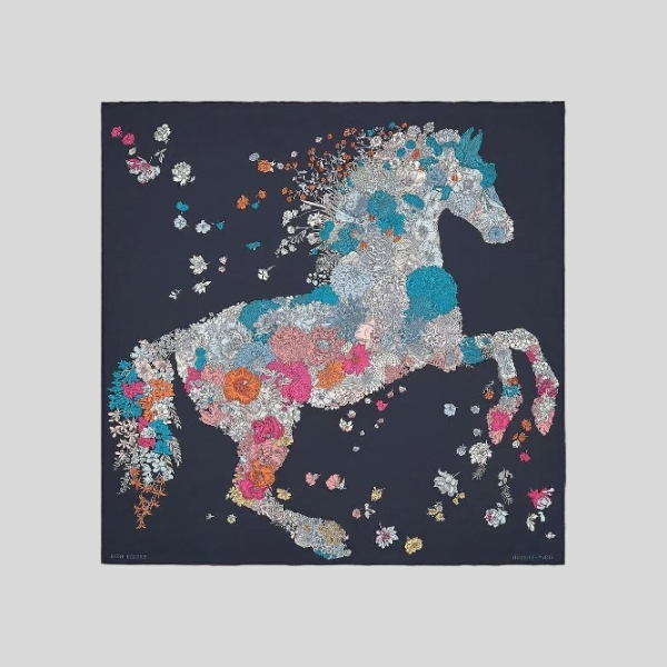 에르메스 로브 레제르 스카프 90