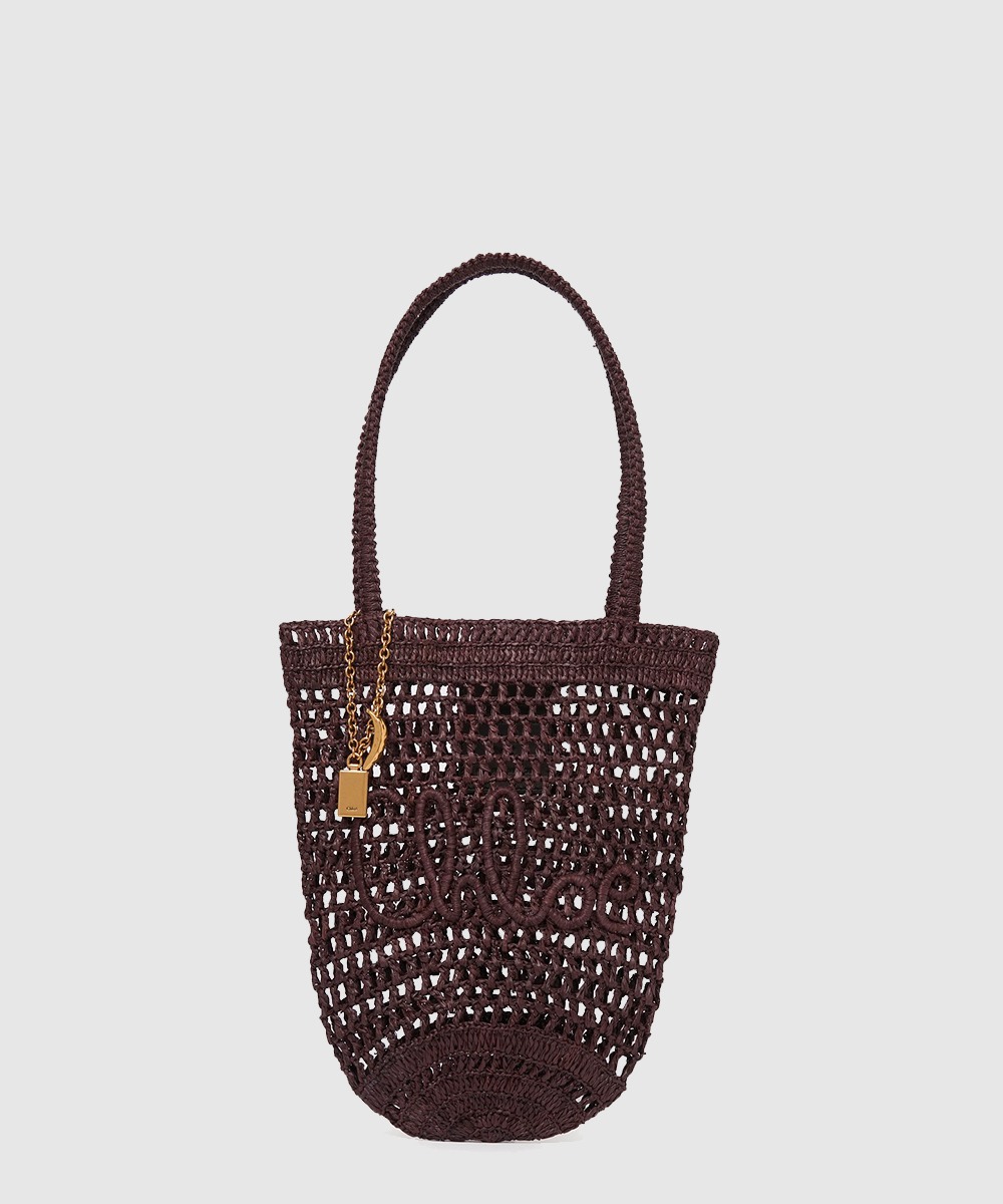 끌로에 라피아 스몰 Summer Banana 토트백 AS903