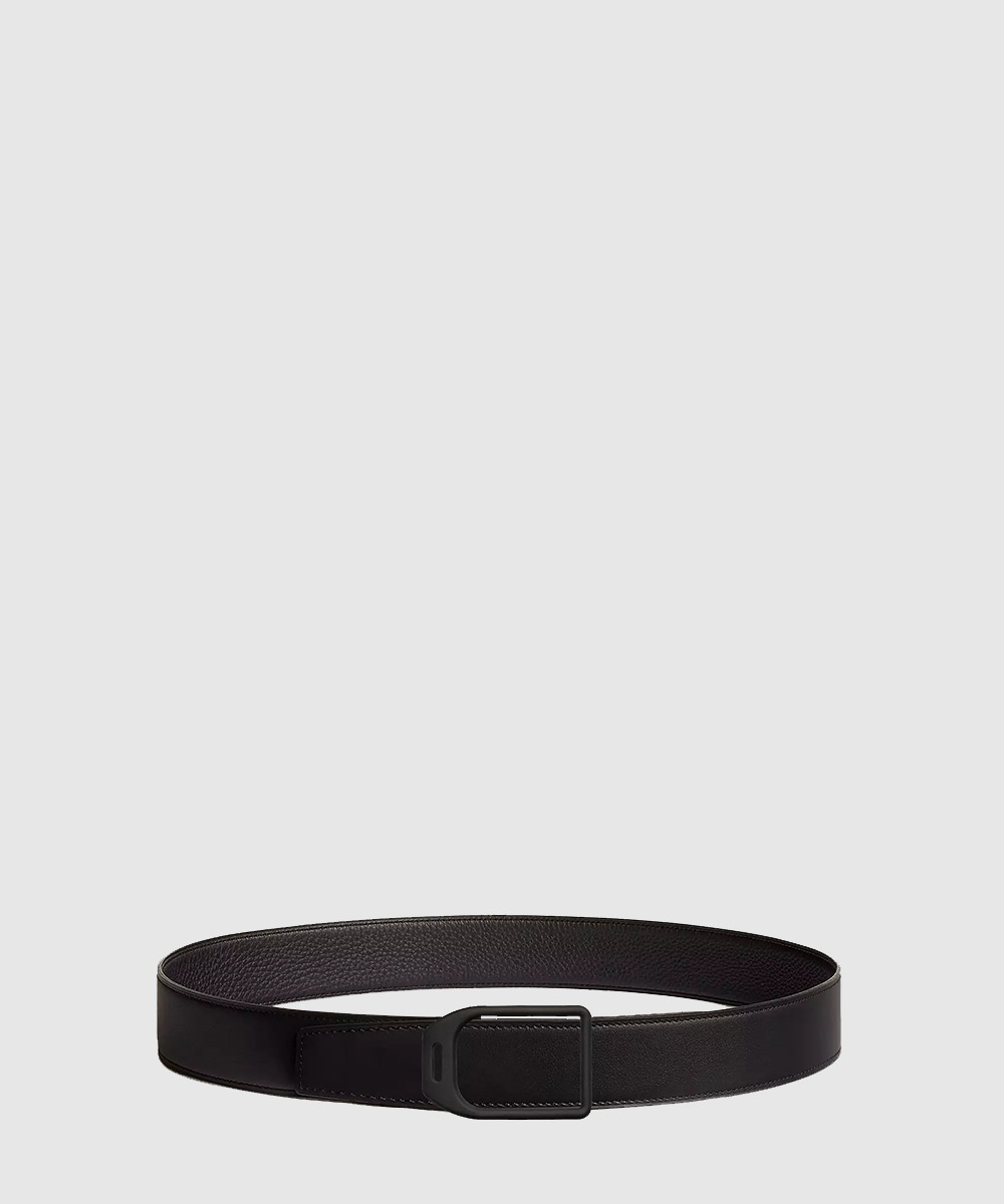 에르메스 Jockey 벨트 버클 리버서블 가죽 스트랩
