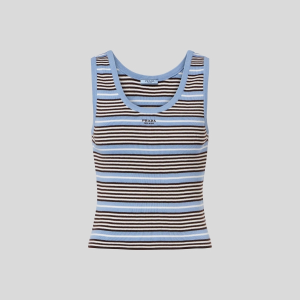 프라다 스트라이프 탑