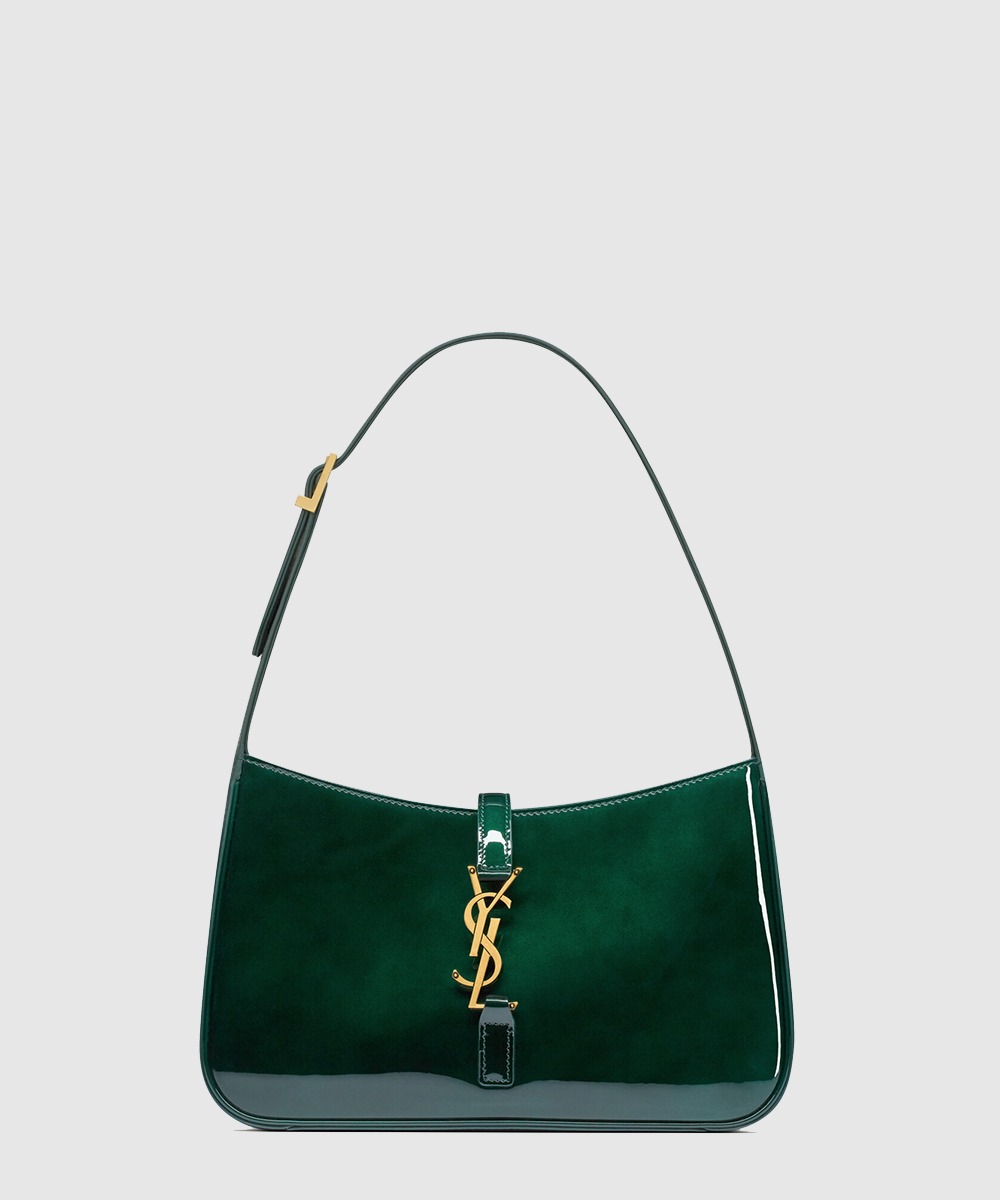 생로랑 페이턴트 가죽 소재의 le 5 à 7 657228