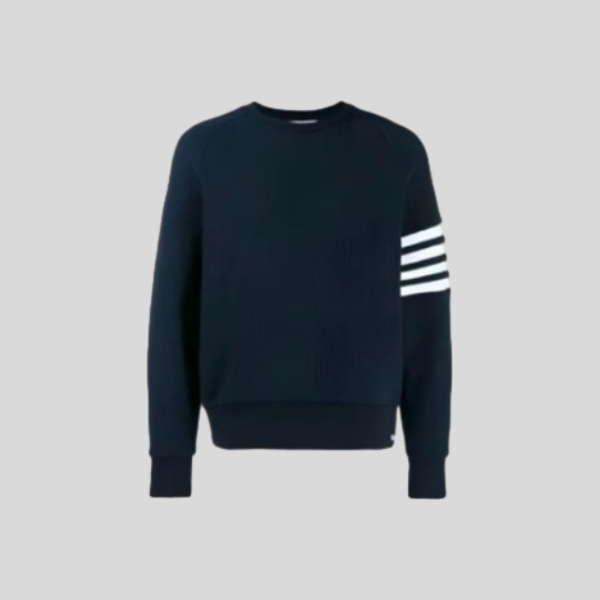 톰브라운 클래식 포 스트라이프 울 니트 스웨터