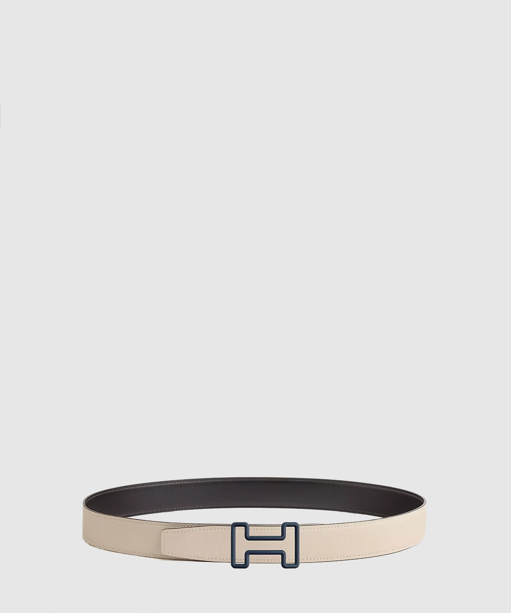 에르메스 Tonight Color 벨트 버클 리버서블 가죽 스트랩