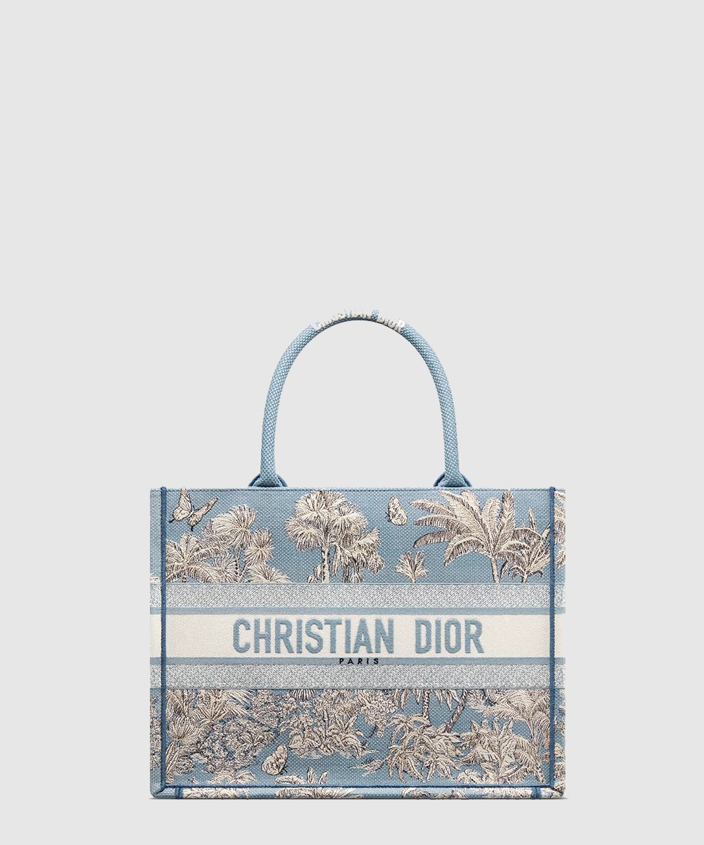 디올 북 토트백 미듐 M1296