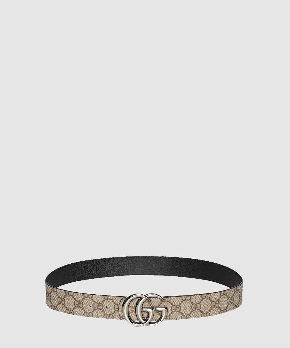 구찌 리버서블 GG 마몽 벨트 838593