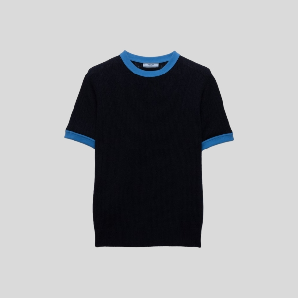 프라다 캐시미어 크루넥 스웨터