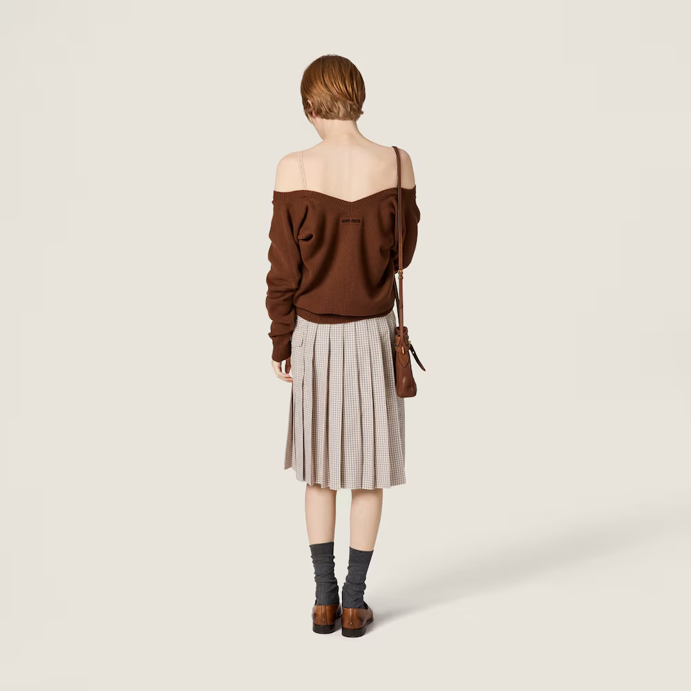 미우미우 캐시미어 가디건